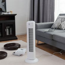 Load image into Gallery viewer, Gymax Fantask 35W 28'' Oscillating Tower Fan 3 Wind Speed Quiet Bladeless Cooling Room