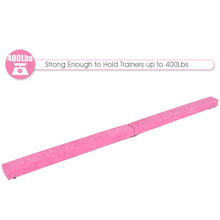 Load image into Gallery viewer, Gymax 7' Sectional Gymnastics Floor Balance Beam Skill Performance Training Folding