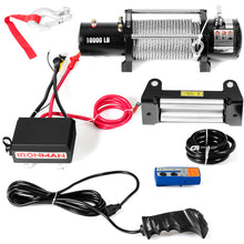 Load image into Gallery viewer, Gymax 10000 lbs 12V Electric Recovery Winch Truck SUV Wireless Remote Control IP67