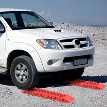 Load image into Gallery viewer, Gymax 2 Pcs Recovery Traction Tracks Mat Mud Sand Snow Tier Ladder Off Road