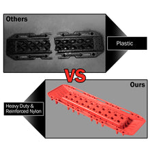 Load image into Gallery viewer, Gymax 2 Pcs Recovery Traction Tracks Mat Mud Sand Snow Tier Ladder Off Road