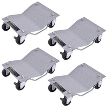 Load image into Gallery viewer, Gymax Set Tire Wheel Dolly Vehicle Car Auto Repair Moving Diamond