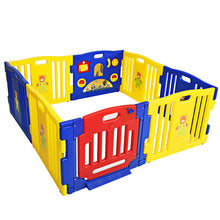 Load image into Gallery viewer, Gymax 8 Panel Baby Playpen Play Yard Safety Play Center