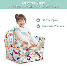 Load image into Gallery viewer, Gymax Toddler Children Single Sofa Armrest Chair Furniture Cute Gift for Kids