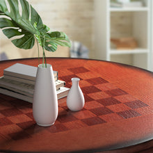 Load image into Gallery viewer, Gymax 42'' Pub Bar Round Table Chess Table Bistro Vintage W/Checker Top & Pedestal Base