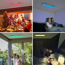 Load image into Gallery viewer, Gymax 18W RGB LED Ceiling Light w/ APP & Remote Control Home