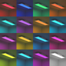 Load image into Gallery viewer, Gymax 18W RGB LED Ceiling Light w/ APP & Remote Control Home