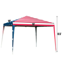 Load image into Gallery viewer, Gymax 10' x 10' Outdoor Pop-up Canopy Tent w/ Mesh Sidewalls Carrying Bag