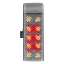 Load image into Gallery viewer, Gymax Foldable Massage Mat Full Body Massager w/ 10 Vibration Motors & 3 Heating Pads