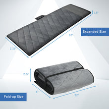 Load image into Gallery viewer, Gymax Foldable Massage Mat Full Body Massager w/ 10 Vibration Motors & 3 Heating Pads