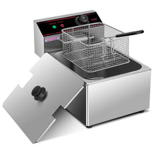 Load image into Gallery viewer, Gymax 1700W Deep Fryer Electric Commercial Tabletop Restaurant Frying w/ Basket Scoop