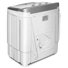 Load image into Gallery viewer, Gymax 8lbs Compact Mini Twin Tub Washing Machine Washer Spinner