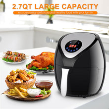 Load image into Gallery viewer, Gymax 1400W Electric Air Fryer Low-Fat Digital Touch Screen Timer Temperature Control