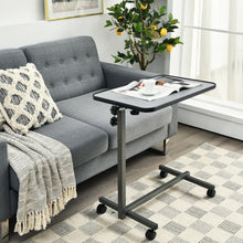 Load image into Gallery viewer, Gymax Overbed Rolling Table Over Bed Laptop Tray Tilting Top Gary