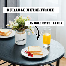 Load image into Gallery viewer, Gymax 3 Piece Dining Set Home Kitchen Furniture Table and 2 Chairs Black