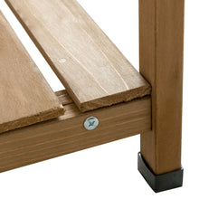 Load image into Gallery viewer, Gymax Potting Table Bench Outdoor Indoor Work Station Garden Planting Wood Shelves