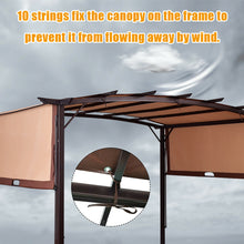 Load image into Gallery viewer, Gymax 12' x 9' Pergola Kit Metal Frame Gazebo Canopy Cover Patio Shelter