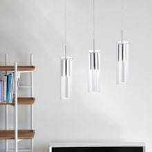 Load image into Gallery viewer, Gymax Modern Ceiling 3-Light Chandelier Lighting Fixture Pendent Lamp Home Dining Room