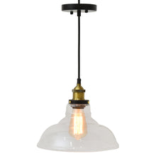 Load image into Gallery viewer, Gymax Vintage Style Industrial Edison Ceiling Pendant Glass Hanging Light 1-light Bulb