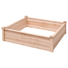 Load image into Gallery viewer, Gymax Wooden Garden Bed Vegetable Flower Raised Square Planter Kit Outdoor Garden