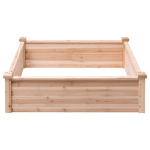 Load image into Gallery viewer, Gymax Wooden Garden Bed Vegetable Flower Raised Square Planter Kit Outdoor Garden
