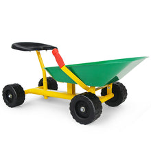 Load image into Gallery viewer, Gymax 8'' Kids Ride-on Sand Dumper Front Tipping Heavy Duty 4 Wheels Sand Toy Gift
