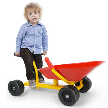 Load image into Gallery viewer, Gymax 8'' Heavy Duty Kids Ride-on Sand Dumper Front Tipping w 4 Wheels Sand Toy Gift