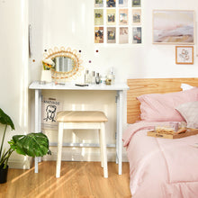 Load image into Gallery viewer, Gymax Folding Table Computer Desk PC Laptop Writing Table Home Office Workstation