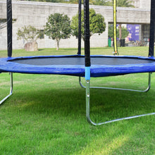 Load image into Gallery viewer, Gymax 8 FT Trampoline Combo Bounce Jump Safety Enclosure Net W/Spring Safety Pad