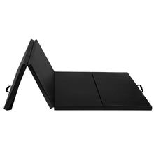 Load image into Gallery viewer, Gymax Black 4'x10'x2'' Folding Panel Gym Fitness Exercise Gymnastics Mat