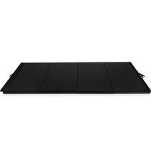 Load image into Gallery viewer, Gymax Black 4'x10'x2'' Folding Panel Gym Fitness Exercise Gymnastics Mat
