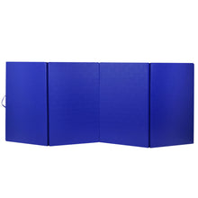 Load image into Gallery viewer, Gymax Blue 4'x10'x2'' Folding Exercise Gym Mats Stretching Yoga Gymnastics Mat
