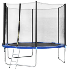 Load image into Gallery viewer, Gymax 10 FT Trampoline Combo Bounce Jump Safety Enclosure Net With Spring Pad Ladder