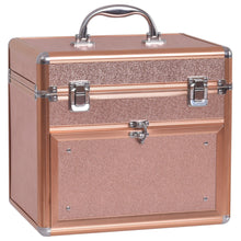 Load image into Gallery viewer, Gymax Nail Accessories Organizer Makeup Case Polish Travel Box Panel With Drawer