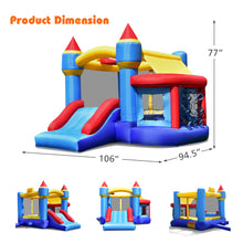 Load image into Gallery viewer, Gymax Inflatable Kids Bounce House Castle Bouncer Slide Without Blower