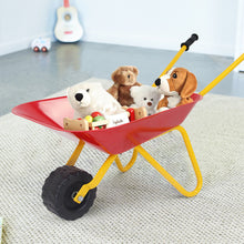 Load image into Gallery viewer, Gymax Kids Metal Wheelbarrow Children's Size Ourdoor Garden Backyard Play Toy Red