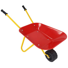 Load image into Gallery viewer, Gymax Kids Metal Wheelbarrow Children's Size Ourdoor Garden Backyard Play Toy Red