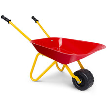 Load image into Gallery viewer, Gymax Kids Metal Wheelbarrow Children's Size Ourdoor Garden Backyard Play Toy Red