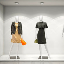 Load image into Gallery viewer, Gymax Female Mannequin Egghead Plastic Full Body Dress Form Display