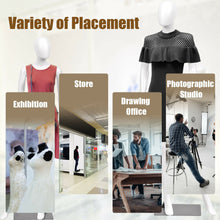 Load image into Gallery viewer, Gymax Female Mannequin Egghead Plastic Full Body Dress Form Display