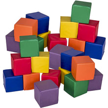 Load image into Gallery viewer, Gymax 24-Piece 8'' PU Foam Big Building Blocks Colorful Soft Blocks Play Set For Kids