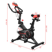 Load image into Gallery viewer, Gymax Indoor Cycling Bike Exercise Cycle Trainer Fitness Cardio Workout LCD Display