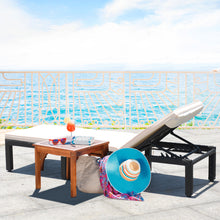 Load image into Gallery viewer, Gymax Patio Cushioned Rattan Lounge Chair Chaise Couch w/ Adjustable Height Outdoor