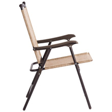 Load image into Gallery viewer, Gymax Set of 2 Folding Patio Furniture Sling Back Chairs Outdoors