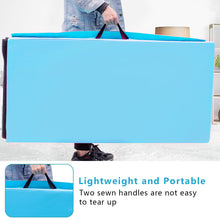 Load image into Gallery viewer, Gymax 4'x8'x2'' Gymnastics Mat Thick Folding Panel Aerobics Exercise Gym Fitness Blue