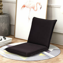 Load image into Gallery viewer, Gymax Adjustable 6-Position Floor Chair Folding Lazy Man Sofa Chair Multiangle Coffee