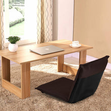 Load image into Gallery viewer, Gymax Adjustable 6-Position Floor Chair Folding Lazy Man Sofa Chair Multiangle Coffee