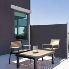 Load image into Gallery viewer, Gymax 118.5''x 63'' H Patio Retractable Folding Side Awning Screen Privacy Divider