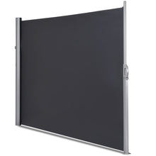Load image into Gallery viewer, Gymax 118.5''x 63'' H Patio Retractable Folding Side Awning Screen Privacy Divider