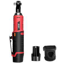 Load image into Gallery viewer, Gymax Cordless 12V 3/8'' Ratchet Wrench Tool Kit 1500mAh Lithium-Ion Battery & Charger
